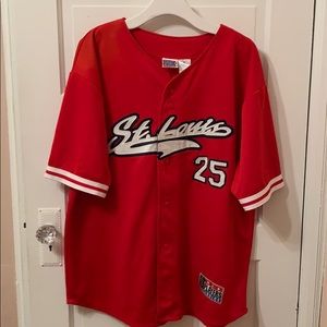 Mark McGwire Cardinals Jersey, Size XL